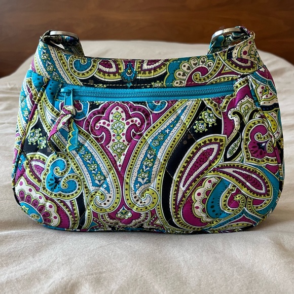 Vera Bradley Shoulder Bag in Daphne Paisley Print - Picture 3 of 12